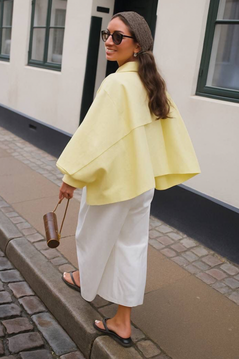 Cămașă damă DERMINZA YELLOW, Culoare: galben, IVET.RO - Reduceri de până la -80%