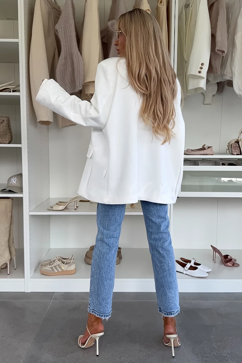 Sacou COACHELZA WHITE, Culoare: alb, IVET.RO - Reduceri de până la -80%