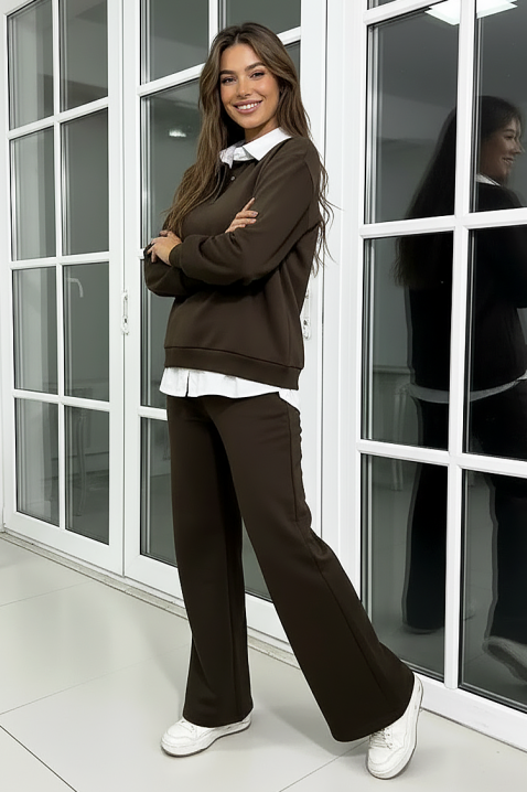 Set ENIRDONA BROWN, Culoare: maro, IVET.RO - Reduceri de până la -80%