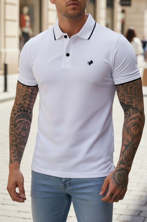 Tricou bărbați MORIFO WHITE, Culoare: alb, IVET.RO - Reduceri de până la -80%