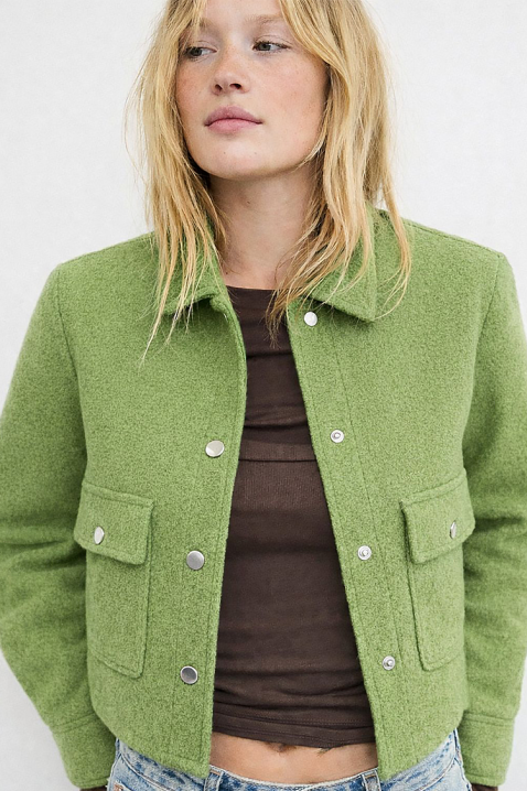 Geacă ZRAVELDA GREEN, Culoare: verde, IVET.RO - Reduceri de până la -80%