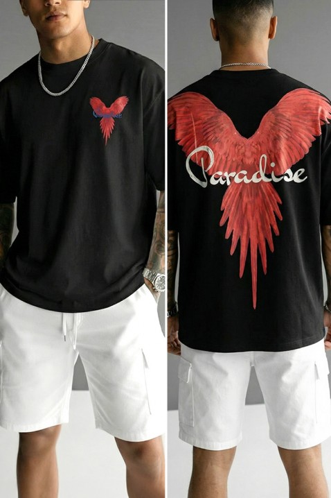 Tricou bărbați PRIZO BLACK, Culoare: negru, IVET.RO - Reduceri de până la -80%