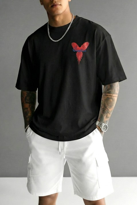 Tricou bărbați PRIZO BLACK, Culoare: negru, IVET.RO - Reduceri de până la -80%