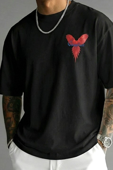 Tricou bărbați PRIZO BLACK, Culoare: negru, IVET.RO - Reduceri de până la -80%