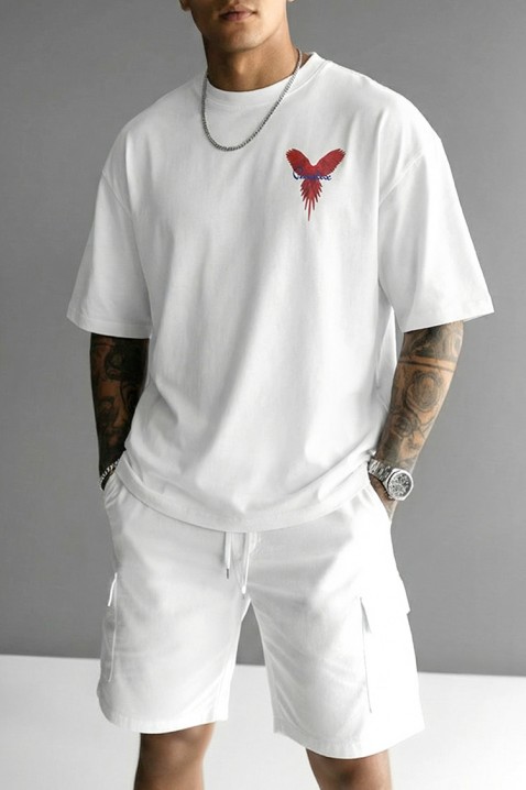 Tricou bărbați PRIZO WHITE, Culoare: alb, IVET.RO - Reduceri de până la -80%