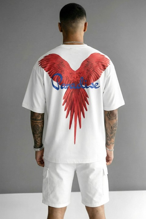 Tricou bărbați PRIZO WHITE, Culoare: alb, IVET.RO - Reduceri de până la -80%