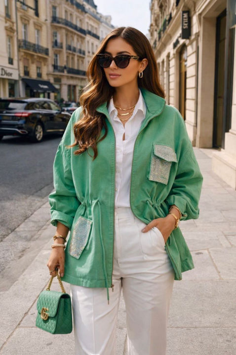 Geacă VERANZA, Culoare: verde, IVET.RO - Reduceri de până la -80%