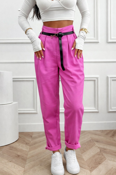 Pantaloni GERVELZA FUCHSIA, Culoare: fuchsia, IVET.RO - Reduceri de până la -80%