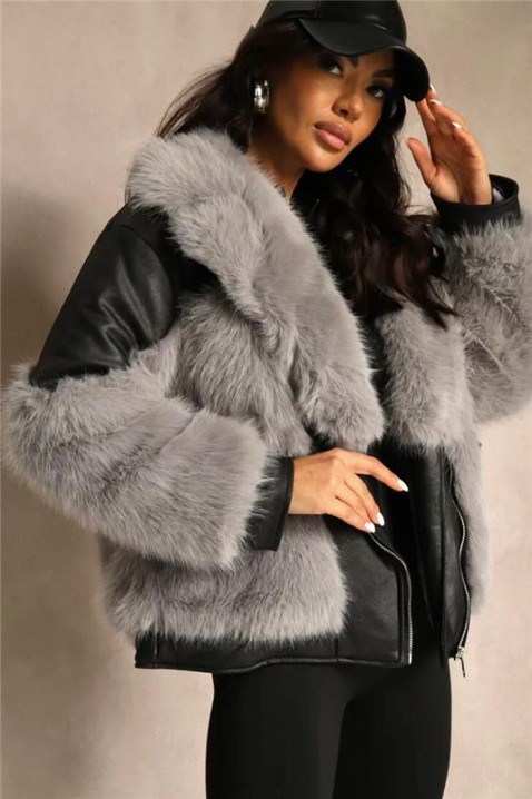 Geacă SELVILDA, Culoare: gri, IVET.RO - Reduceri de până la -80%