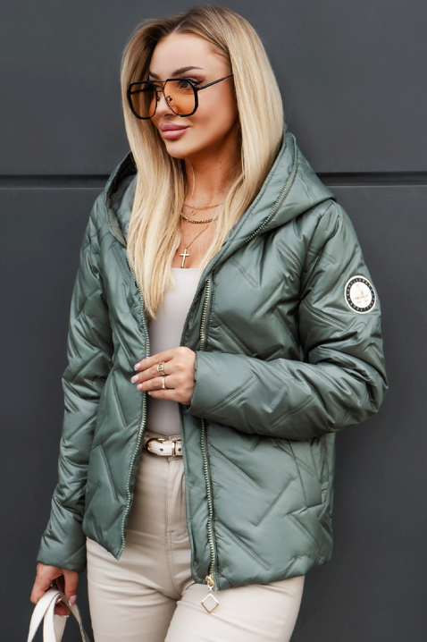 Geacă ADAMELZA KHAKI, Culoare: khaki, IVET.RO - Reduceri de până la -80%