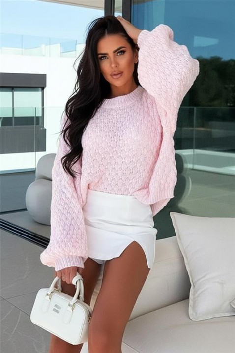 Pulover EVELIZIA, Culoare: pudră, IVET.RO - Reduceri de până la -80%