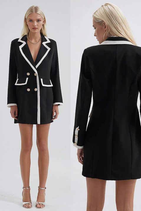 Rochie - blazer IRKANZA, Culoare: negru, IVET.RO - Reduceri de până la -80%