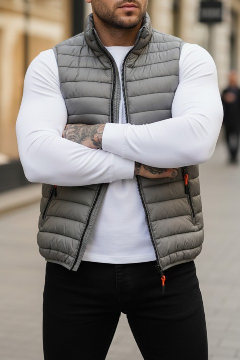 Vestă bărbați FORMENO GREY, Culoare: gri, IVET.RO - Reduceri de până la -80%