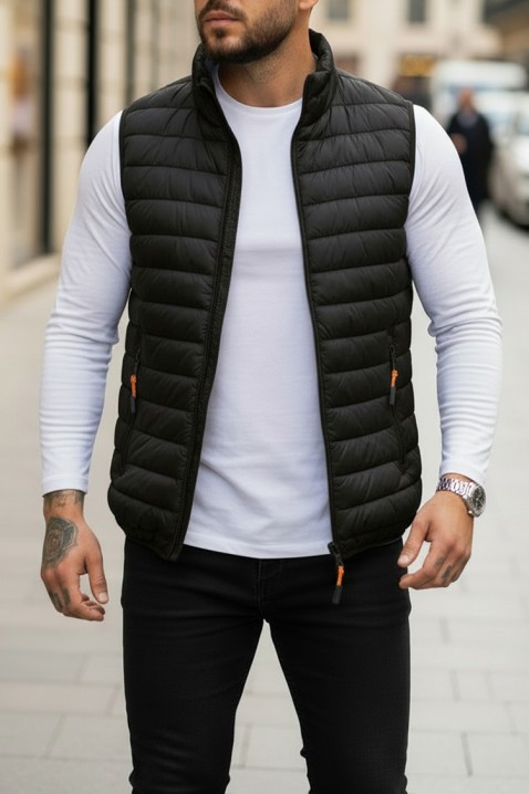 Vestă bărbați FORMENO BLACK, Culoare: negru, IVET.RO - Reduceri de până la -80%