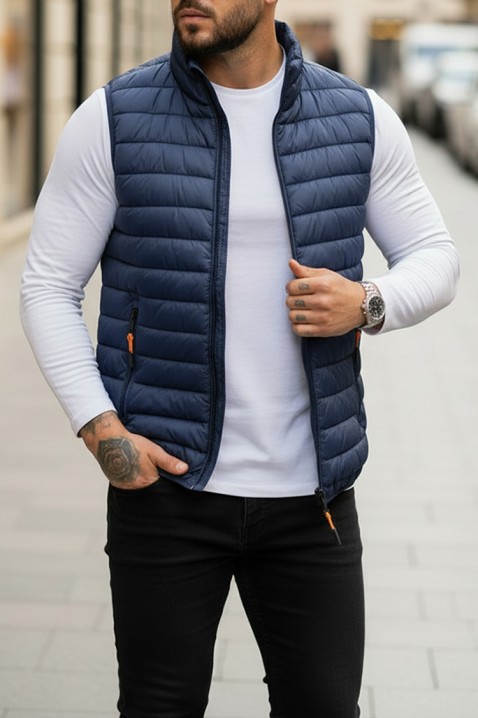 Vestă bărbați FORMENO NAVY, Culoare: bleumarin, IVET.RO - Reduceri de până la -80%