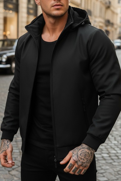 Geacă bărbați ROBIKO BLACK, Culoare: negru, IVET.RO - Reduceri de până la -80%