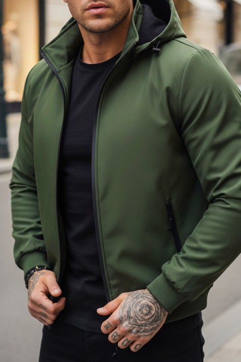 Geacă bărbați ROBIKO KHAKI, Culoare: khaki, IVET.RO - Reduceri de până la -80%