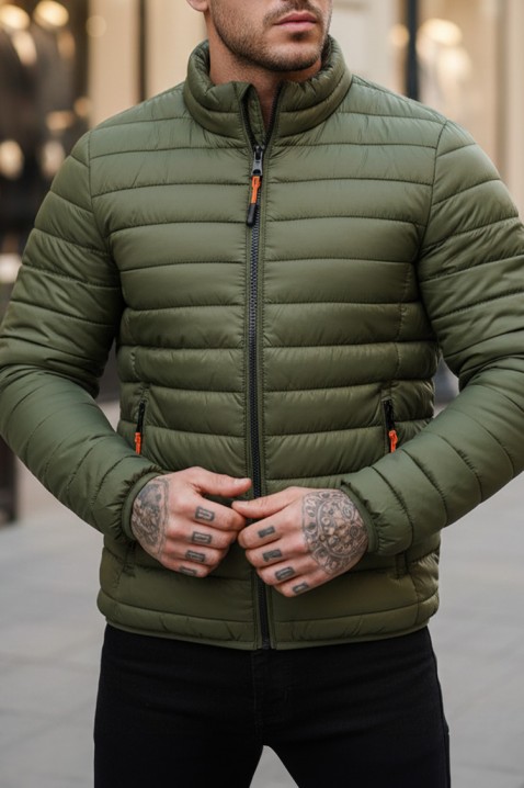 Geacă bărbați KOLOMBO KHAKI, Culoare: khaki, IVET.RO - Reduceri de până la -80%