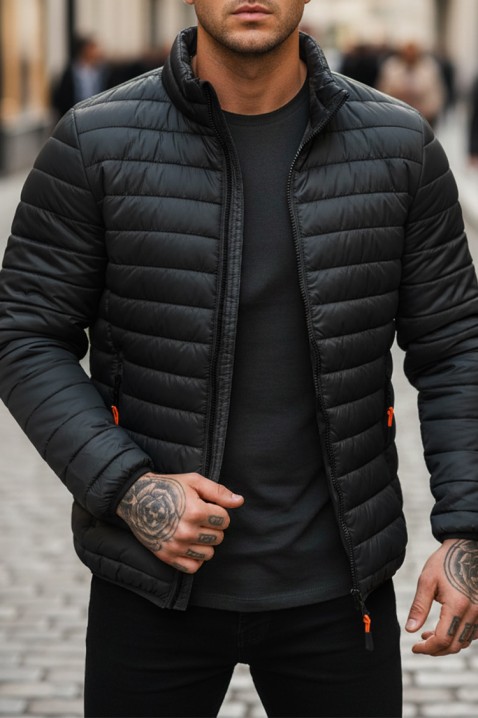 Geacă bărbați KOLOMBO BLACK, Culoare: negru, IVET.RO - Reduceri de până la -80%