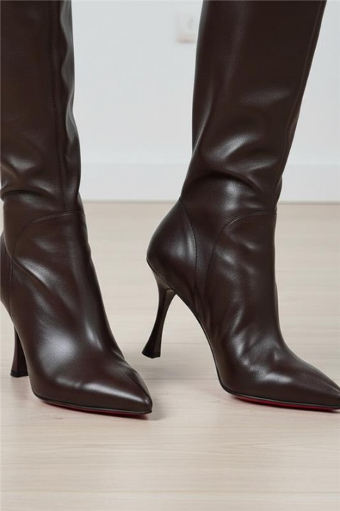 Botine damă VELORINDA, Culoare: maro, IVET.RO - Reduceri de până la -80%