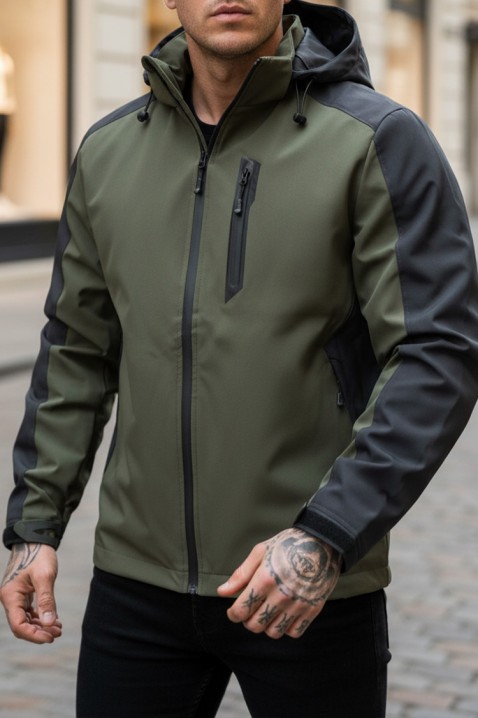 Geacă bărbați NIMONO KHAKI, Culoare: khaki, IVET.RO - Reduceri de până la -80%