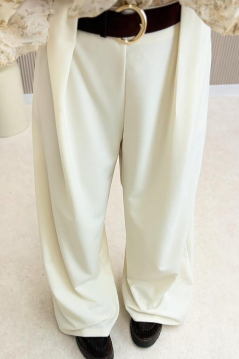 Pantaloni SLADORLA, Culoare: alb, IVET.RO - Reduceri de până la -80%