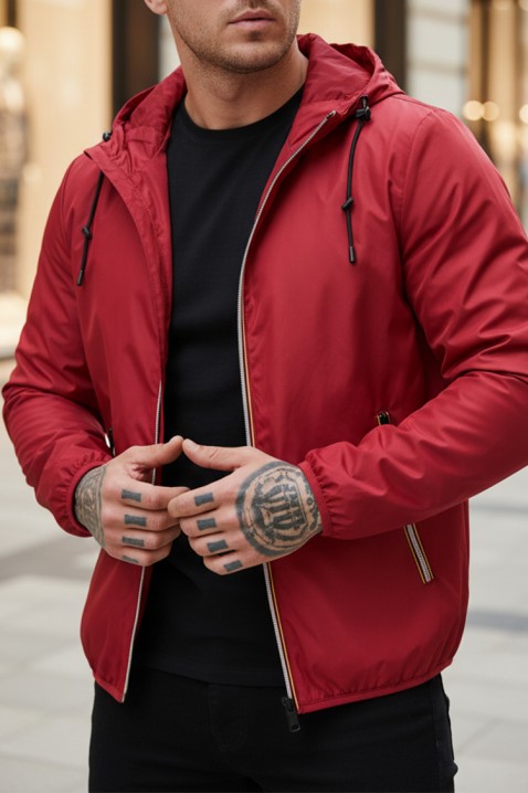 Geacă bărbați FAMBOR RED, Culoare: roșu, IVET.RO - Reduceri de până la -80%