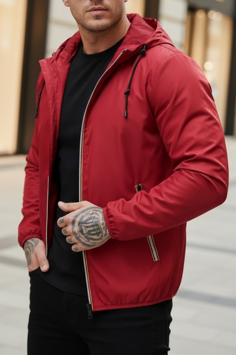 Geacă bărbați FAMBOR RED, Culoare: roșu, IVET.RO - Reduceri de până la -80%