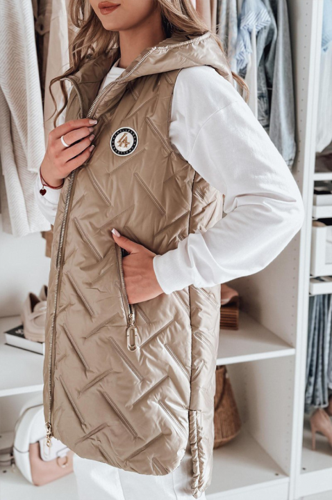 Vestă ZABRINDA BEIGE, Culoare: bej, IVET.RO - Reduceri de până la -80%