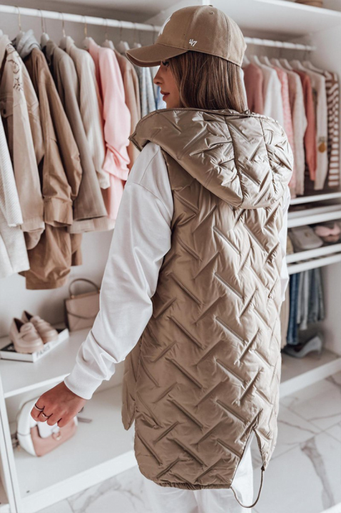 Vestă ZABRINDA BEIGE, Culoare: bej, IVET.RO - Reduceri de până la -80%