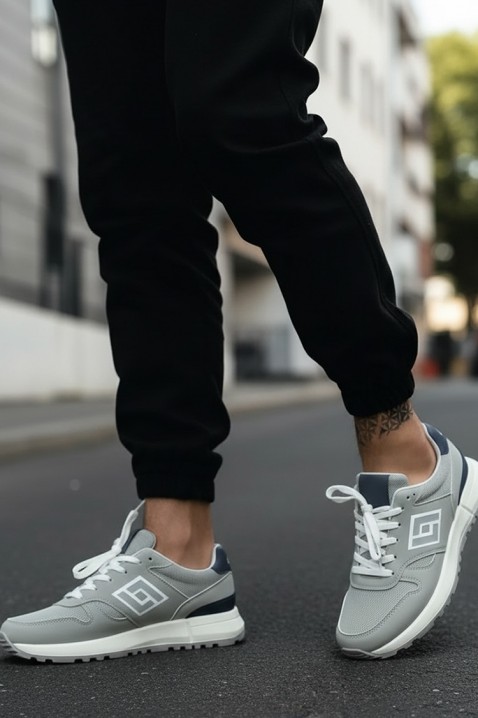 Adidași bărbați TELFORO GREY, Culoare: gri, IVET.RO - Reduceri de până la -80%