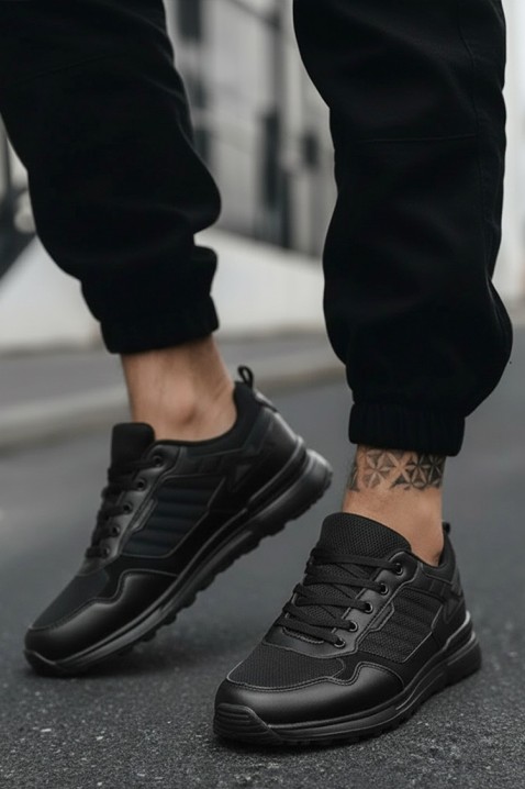 Adidași bărbați KONIX BLACK, Culoare: negru, IVET.RO - Reduceri de până la -80%