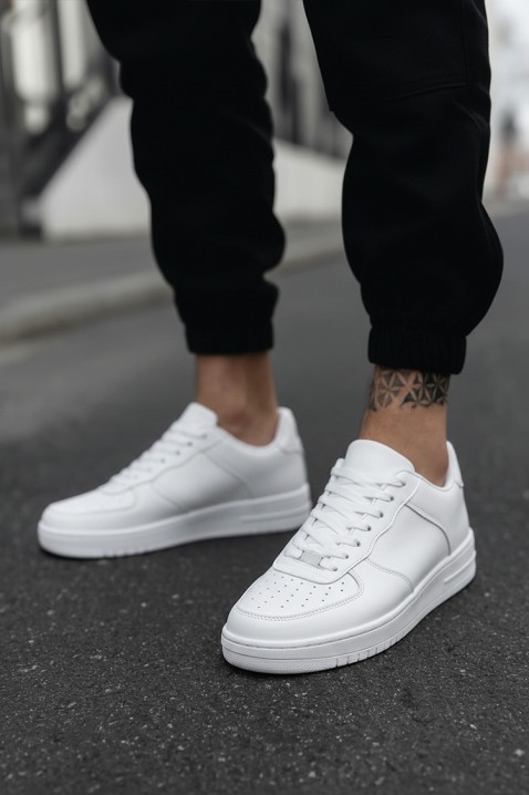 Teniși bărbați JEROZ WHITE, Culoare: alb, IVET.RO - Reduceri de până la -80%