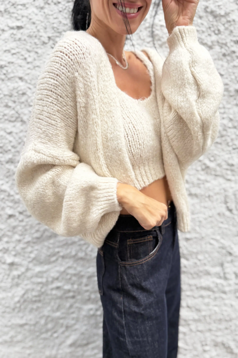 Set RALITSA ECRU, Culoare: ecru, IVET.RO - Reduceri de până la -80%