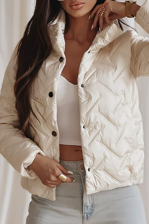 Geacă KRONELZA ECRU, Culoare: ecru, IVET.RO - Reduceri de până la -80%