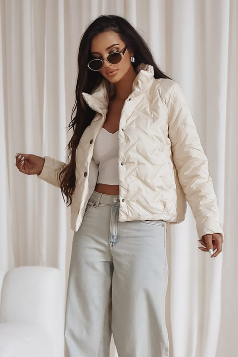 Geacă KRONELZA ECRU, Culoare: ecru, IVET.RO - Reduceri de până la -80%