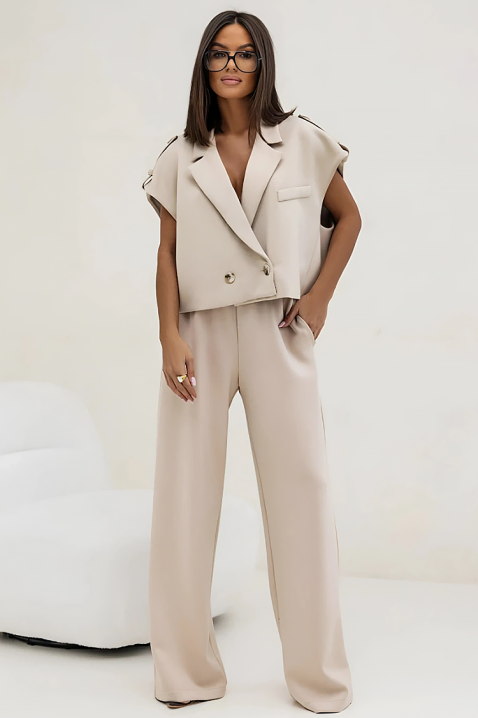 Sacou RELINZINA BEIGE, Culoare: bej, IVET.RO - Reduceri de până la -80%