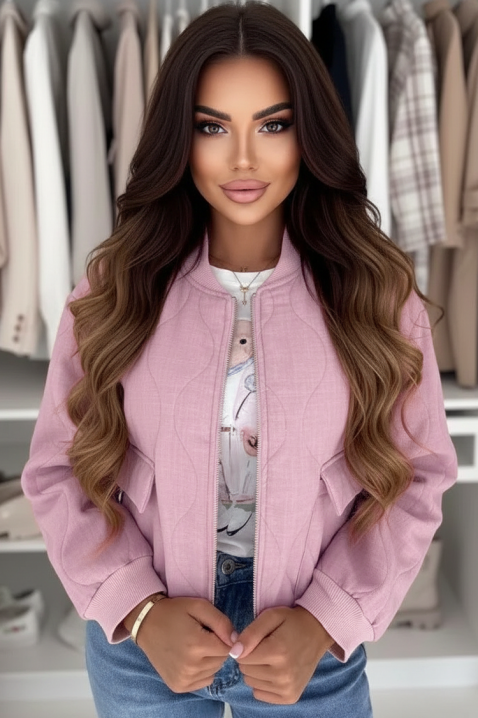 Geacă SLAVERZA PUDRA, Culoare: pudră, IVET.RO - Reduceri de până la -80%