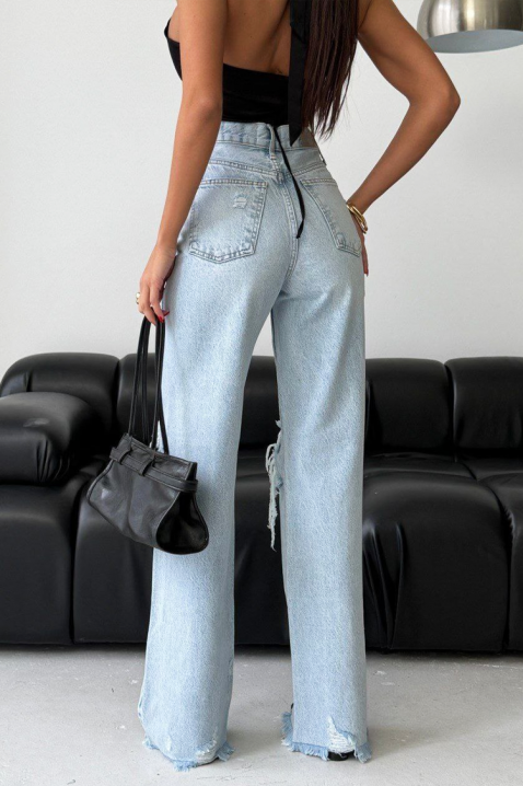 Blugi SATURNA, Culoare: albastru deschis, IVET.RO - Reduceri de până la -80%