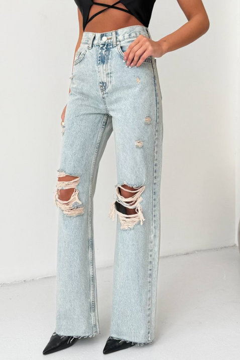 Blugi ZERVILA, Culoare: albastru deschis, IVET.RO - Reduceri de până la -80%