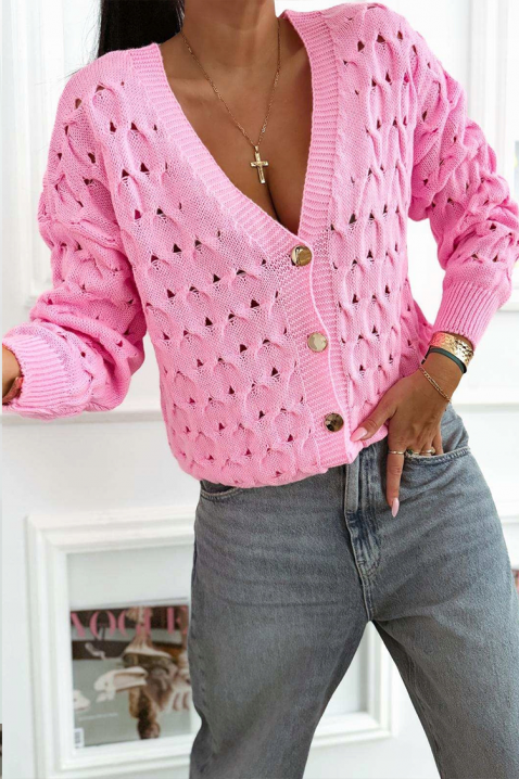 Cardigan MENALZA PINK, Culoare: roz, IVET.RO - Reduceri de până la -80%
