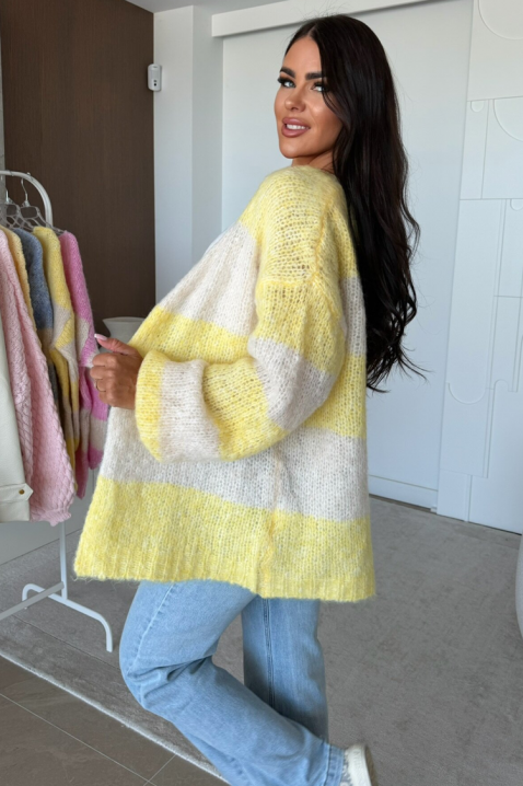 Cardigan EDAVELZA YELLOW, Culoare: galben, IVET.RO - Reduceri de până la -80%