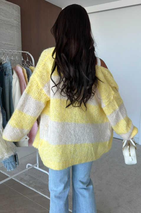 Cardigan EDAVELZA YELLOW, Culoare: galben, IVET.RO - Reduceri de până la -80%