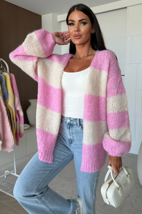 Cardigan EDAVELZA PINK, Culoare: roz, IVET.RO - Reduceri de până la -80%