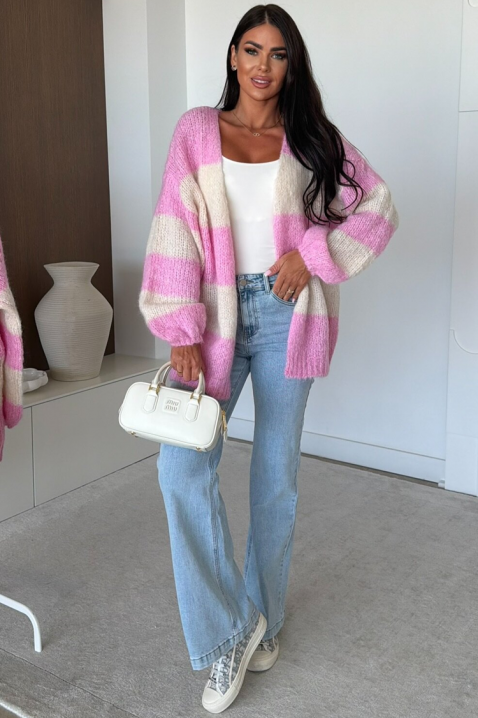Cardigan EDAVELZA PINK, Culoare: roz, IVET.RO - Reduceri de până la -80%