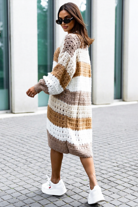 Cardigan RAINZOLA BROWN, Culoare: maro, IVET.RO - Reduceri de până la -80%