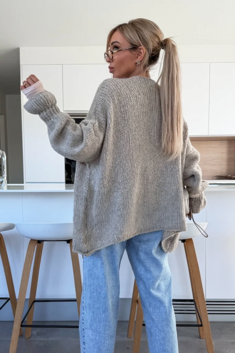 Cardigan POLIMERDA GREY, Culoare: gri, IVET.RO - Reduceri de până la -80%