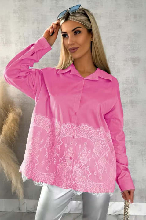 Cămașă damă GLEDROLZA PINK, Culoare: roz, IVET.RO - Reduceri de până la -80%