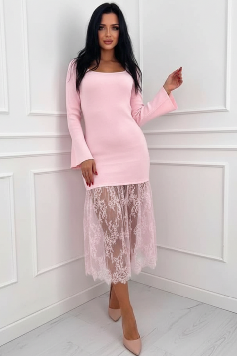 Rochie ARDONZA PUDRA, Culoare: pudră, IVET.RO - Reduceri de până la -80%