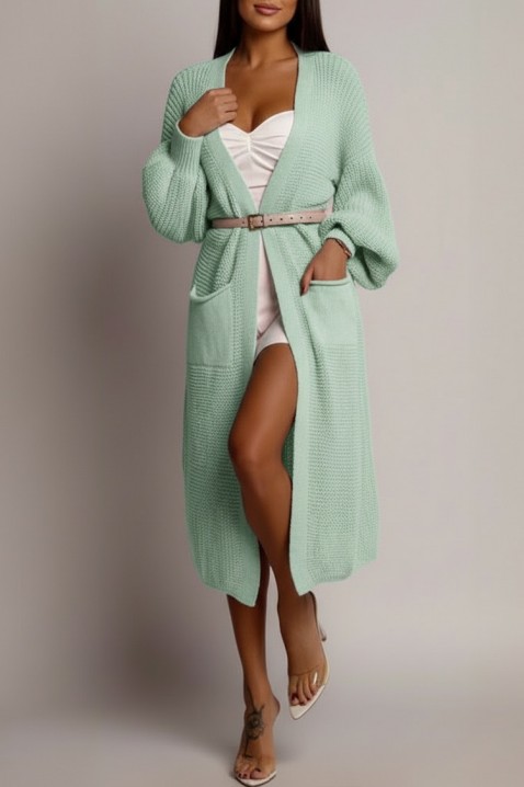 Cardigan GABROLDA MINT, Culoare: mentă, IVET.RO - Reduceri de până la -80%